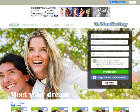 Brides Dating Logo