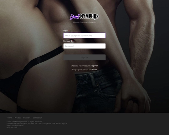 Local Nymphos Logo